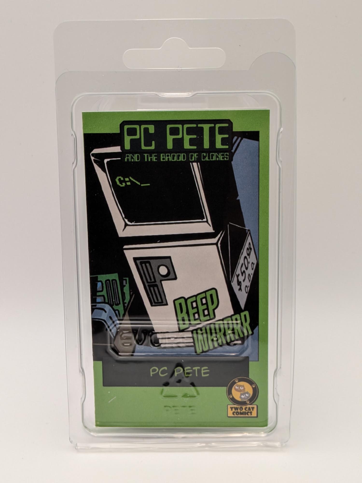 PC Pete Action Figure Back